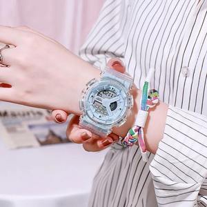 <span class=keywords><strong>Montre</strong></span> électronique de Sport pour enfants, pour filles, garçons, adolescents, écoliers, horloge étanche, <span class=keywords><strong>montre</strong></span>-bracelet couleurs bonbons, nouveau - Product Image 3