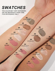 Liquid Contour Blush Highlighter <b>Stick</b> Lightweight and Blendable for a Sculpted Look powder <b>blusher</b> - Product Image 5