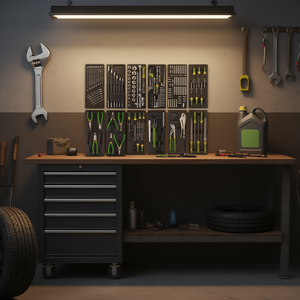 Juego de Herramientas de Reparación de Automóviles FASANO, Kit de Mecánico Profesional de 102 Piezas para Mantenimiento y Reparación de Automóviles - Product Image 1