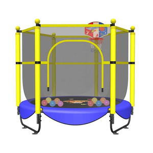 <span class=keywords><strong>Trampoline</strong></span> d'intérieur pour enfants avec filet de protection, <span class=keywords><strong>trampoline</strong></span> pour bébé, <span class=keywords><strong>trampoline</strong></span> de fitness parent-enfant - Product Image 4