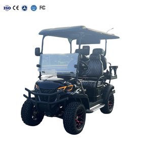 Venta caliente 2-4 Seater Electric Club Reception Car Personalizado Off-Road <span class=keywords><strong>Golf</strong></span> Cart Carro de caza equipado con batería de 48V/60V/72V - Product Image 1