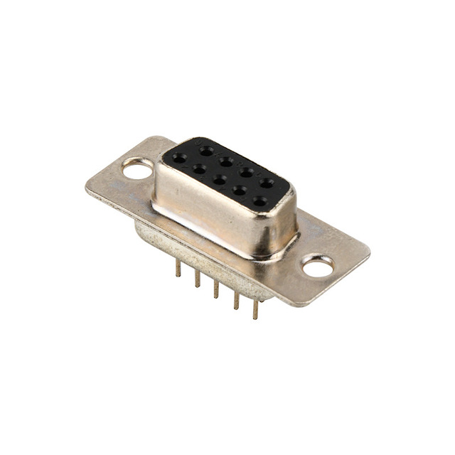 D-SUB DB9 Female Plug-in Board 2 Rows of 9-pin DB9 Connector Serial Port PLC Computer Connector Wholesale