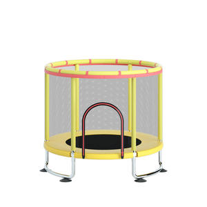 Trampolín Infantil de Interior al por Mayor con Red de Seguridad, <span class=keywords><strong>Cama</strong></span> <span class=keywords><strong>Elástica</strong></span> <span class=keywords><strong>para</strong></span> Bebés, Mini Trampolín Doméstico <span class=keywords><strong>para</strong></span> Niños, Venta al por Mayor - Product Image 1