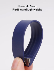 Cinturino sportivo da polso FKM cinturino in gomma di ricambio per Cartie Roadsta 19mm braccialetto <span class=keywords><strong>Ultra</strong></span> sottile cinturino orologio in vendita - Product Image 2