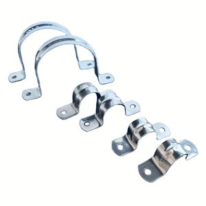 Collier de serrage robuste en acier au carbone zingué avec anneau pivotant pour tuyau - Product Image 1