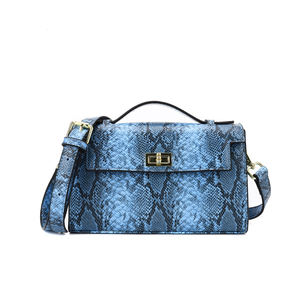 Sac à main en cuir imprimé crocodile de luxe pour femmes Sac à bandoulière tendance de haute qualité avec fermeture à glissière Vente chaude - Product Image 2