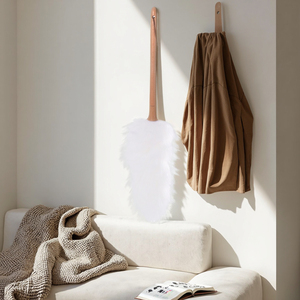 <span class=keywords><strong>Plumeau</strong></span> Masthome écologique en hêtre, manche en bois, microfibre douce, pour le nettoyage domestique - Product Image 4