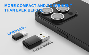 Adaptador Inalámbrico CarPlay 2 en 1 Ultra Rápido WiFi 6 B T5.3 Sin Latencia Mini Smart Dongle para CarPlay con Cable a Inalámbrico y Android <span class=keywords><strong>Auto</strong></span> - Product Image 5