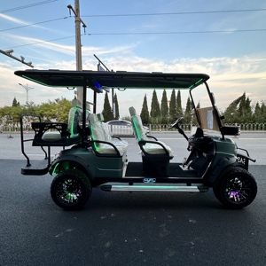 Carrito de Golf HKBG, Buen Precio, Estándar, 7-8 Asientos, Autonomía de 50-70 km, Velocidad de 30-50 km/h, Capacidad de Subida de 25 Grados, Carrito Todoterreno de Alta Calidad - Product Image 3