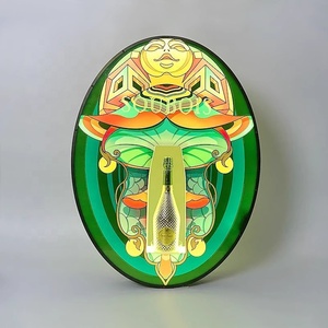 T-Worthy Ellipse Botella <span class=keywords><strong>de</strong></span> champán Presentador LED Vino Glorifier Letrero <span class=keywords><strong>de</strong></span> neón Estante <span class=keywords><strong>de</strong></span> exhibición Acrílico Servicio VIP Bar Soporte Discotecas - Product Image 1