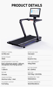 RH Sports Tapis de course électrique pliable Cardio Home Fitness Gym Equipment pour l'exercice sans <span class=keywords><strong>test</strong></span> de fréquence cardiaque - Product Image 2