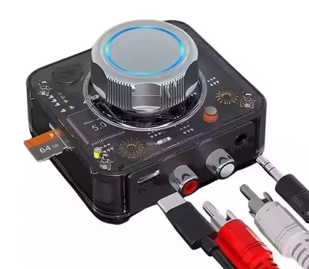 BT 5.0 Audio Receiver 3D Stereo Music Wireless Adapter TF Card RCA 3.5mm 3.5 AUX Jack for Car Speaker Amplifier Headphone