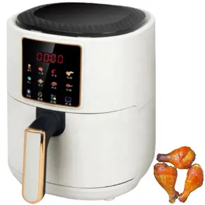 6L Air Fryers Without Oil Hot Air Electric Fryer with Viewable Window &  Touch Screen Home Square Deep Fryer machine friteuses - AliExpress