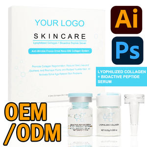 GUOCUI <span class=keywords><strong>BIO</strong></span> TECH Marque privée Hydratation profonde Éclaircir les rides des yeux Collagène lyophilisé + sérum aux peptides bioactifs pour femmes - Product Image 2