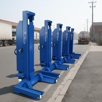 Pont élévateur semi-lourd pour camions, élévateur encastré 4 colonnes, élévateur mobile pour bus, élévateur de réparation de camions, cric hydraulique de sol