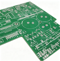 Circuit imprimé double face personnalisé HASL avec masque de soudure vert pour carte de contrôle d'alimentation
