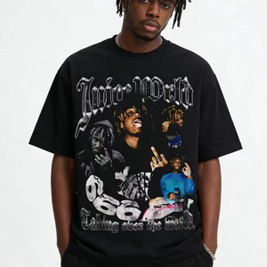 American Vintage DTG Oversized Graphic Print <strong>T</strong>-<strong>shirt</strong> 100% Cotton 300 Grams Loose Fit Small Batch Custom Orders Accepted - Product Image 3