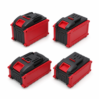 Boîtier de batterie Li-ion 21700, 20 cellules, boîtier de batterie DIY avec affichage LED pour outils compatibles Makita 18V