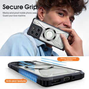 <span class=keywords><strong>Prix</strong></span> d'usine pour l'étui Moto Edge 60 <span class=keywords><strong>Fusion</strong></span> 5G Pro Armor Design, magnétique, antichoc, TPU+PC, anti-traces de doigts, étui de téléphone portable <span class=keywords><strong>360</strong></span>° - Product Image 4