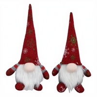 Poupée en peluche de lutin de Noël classique, décorations, jouets nains sans visage, décoration de la maison, cadeaux pour enfants - Vente en gros d'usine, matière en tissu