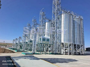 Silo de almacenamiento plano de cereales Silo de alimentación de ganado a granel Precios - Product Image 5