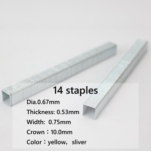 Grapadora <span class=keywords><strong>de</strong></span> Acero Galvanizado <span class=keywords><strong>de</strong></span> Calibre 22 y 14 Personalizada con Etiqueta Privada para Marcos <span class=keywords><strong>de</strong></span> Ventanas - Product Image 3