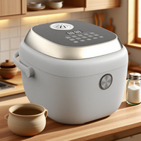 Cuiseur à riz électrique intelligent numérique 3L Cuiseur à riz domestique multifonctionnel automatique IH multifonction