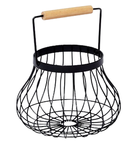 Fournisseur en gros Porte-oeufs en fil de fer Panier de stockage d'oeufs en fil métallique de grande taille pour la maison, l'hôtel et la cuisine - Product Image 5