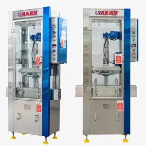 Liquor Bottle Filling Solution Semi Automatic Capping Machine Line Bottle Filling And Semi Automatic Capping Machine