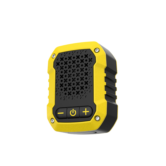 KENUO Hands-Free Calls Resistant Waterproof Dustproof Lavaliere Magnetic Clip on Small Wearable Speaker