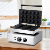 Machine à Mini Tartelettes aux Œufs Antiadhésive Ronde 15 Pièces pour la Crème Glacée et l'Utilisation en Cuisine