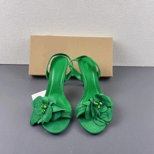 Nuove <span class=keywords><strong>Scarpe</strong></span> Estive da <span class=keywords><strong>Donna</strong></span> 2025 con Gioielli a Rosa, Punta Tonda, Sandali con Tacco Alto e Sottile, Punta Aperta - Product Image 4