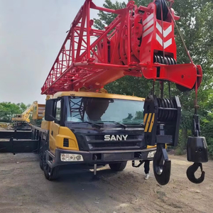 Grue sur chenilles haute performance de 80 tonnes Sany STC800, modèle d'occasion, grue d'occasion la plus populaire avec moteur, boîte de vitesses, pompe, moteur, PLC - Product Image 1