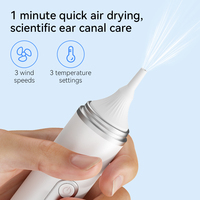Nouvel Arrivage : Appareil Électrique Intelligent pour Lavage et Séchage des Oreilles, Masseur Auriculaire Efficace