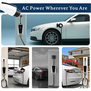 Pengisi Daya EV Portabel Wufen 3.5KW/7KW Tiga Fasa Soket Tipe 2 Berperingkat IP54 32A Kabel 5M untuk Garasi Rumah & Tempat Parkir Umum - Product Image 6