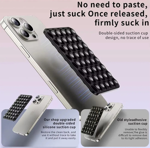 <span class=keywords><strong>Supporto</strong></span> da Scrivania Flessibile in Silicone a Doppia Faccia, 40 Ventose, <span class=keywords><strong>Supporto</strong></span> per Telefono <span class=keywords><strong>Cellulare</strong></span> a Mani Libere, Facile da Usare - Product Image 4