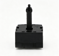 Interruptor Deslizante de Circuito Doble Independiente PS-29, 20.9mm, 6 Pines de Soldadura, Baja Corriente, Control de CC, Botón Pulsador