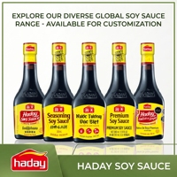 Sauce soja chinoise Haday 500 ml x 12 bouteilles, brassée naturellement, approvisionnement en vrac pour la restauration, utilisation en restaurant, OEM, marque privée