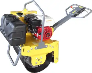 1ton mini best quality new mini single wheel vibratory roller for sale