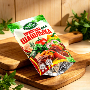 Bolsas <span class=keywords><strong>de</strong></span> Embalaje <span class=keywords><strong>de</strong></span> Plástico Mylar con Cierre Hermético, Impresión Personalizada, Resistentes al Agua, para Condimentos Secos, Aptas para Alimentos - Product Image 2