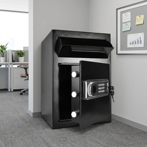High Quality Low MOQ CE Certified Anti-theft Cold Rolled Steel Office Security Safe <b>Box</b> Electronic Digital <b>Lock</b> Safety <b>Box</b> - Product Image 1