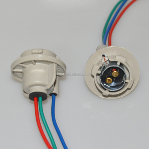 Chất Lượng Cao 1157 Bay15d Xe Đèn Chủ Ánh Sáng Bóng Đèn Mở Rộng Ổ Cắm Kết Nối Chất Lượng Ánh Sáng Xe Phụ Kiện - Product Image 3