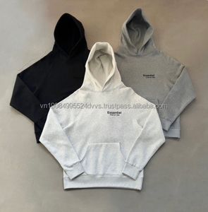 Sweat-shirts et hoodies pour hommes de haute qualité, style streetwear américain, surdimensionnés, imprimés en flocage, avec logo en flocage 3D - Product Image 1