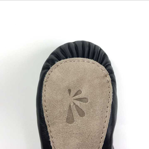 Scarpette da Ballo Professionali in Pelle Scamosciata Morbida <span class=keywords><strong>di</strong></span> Alta Qualità, Rosa/Nero, per Tutte le Stagioni, per Ballerini Adulti/Bambini - Product Image 2