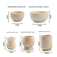 Décorations de Pâques DIY pour la maison, ornements créatifs pour enfants, perles en bois peintes à la main, couleur naturelle