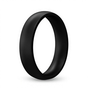 Europe and the United States Hot-selling Classic Men and Women's <b>Silicone</b> <b>Wedding</b> <b>Ring</b> Couples Anchor Shape - Product Image 1
