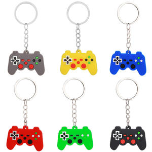Controlador de videojuegos Manija de la máquina Llavero Pareja Joystick Car Key Holder Juego Consola clásica Llaveros para venta al por mayor - Product Image 3