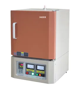 30 Segments Programmable High Temperature Box Type 1400 Degree Muffle Furnace For Fire Assay