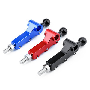 Adjustable Gear <b>Shift</b> Lever For Subaru 08-13 WrX Sti Aluminium Alloy Black Blue Red <b>Knob</b> Car Modification - Product Image 1