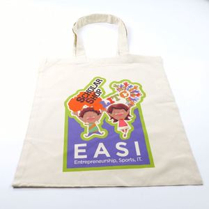 New Arrival Custom <b>Large</b> <b>Plain</b> Shoulder Shopping Cotton <b>Canvas</b> Tote Bags With Silk Screen Printing Logo - Product Image 2